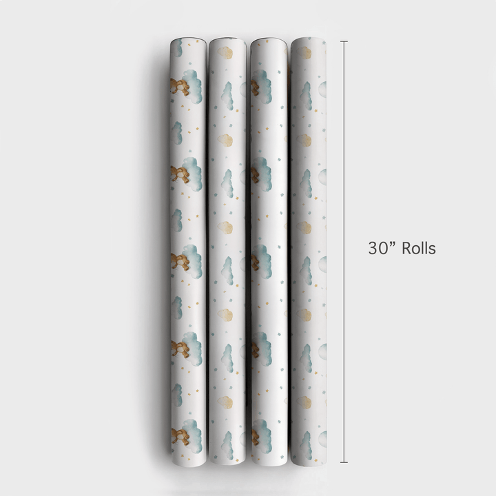 Bearly Floating - Wrapping Paper - Aspen & Arlo