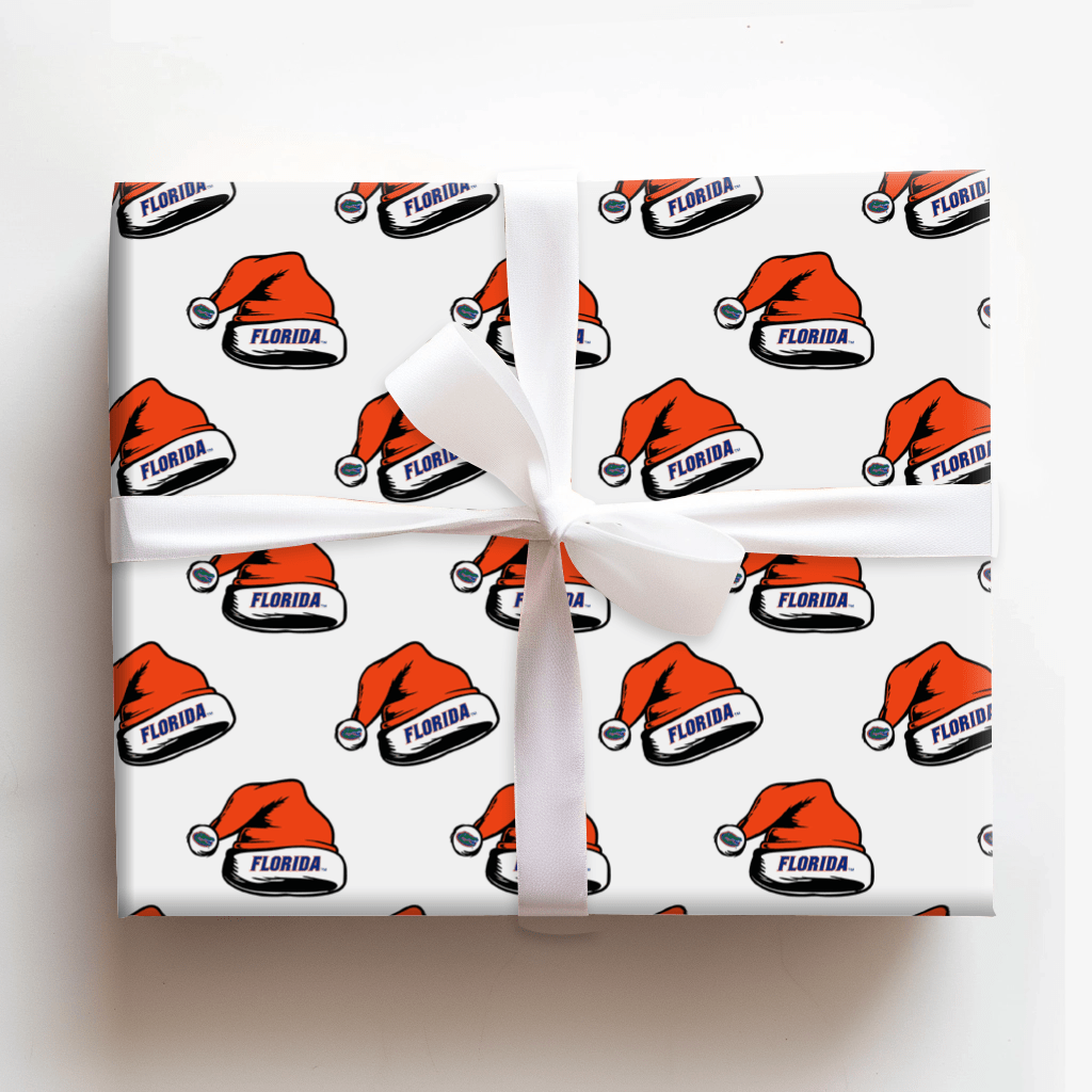 Beachside Santa Hat - Wrapping Paper - Aspen & Arlo