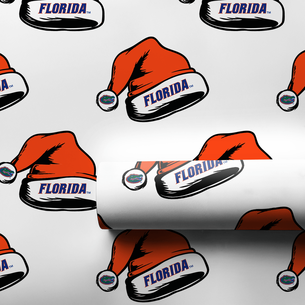 Beachside Santa Hat - Wrapping Paper - Aspen & Arlo