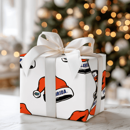 Beachside Santa Hat - Wrapping Paper - Aspen & Arlo