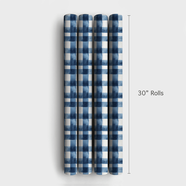 Cobalt Crusher - Wrapping Paper - Aspen & Arlo