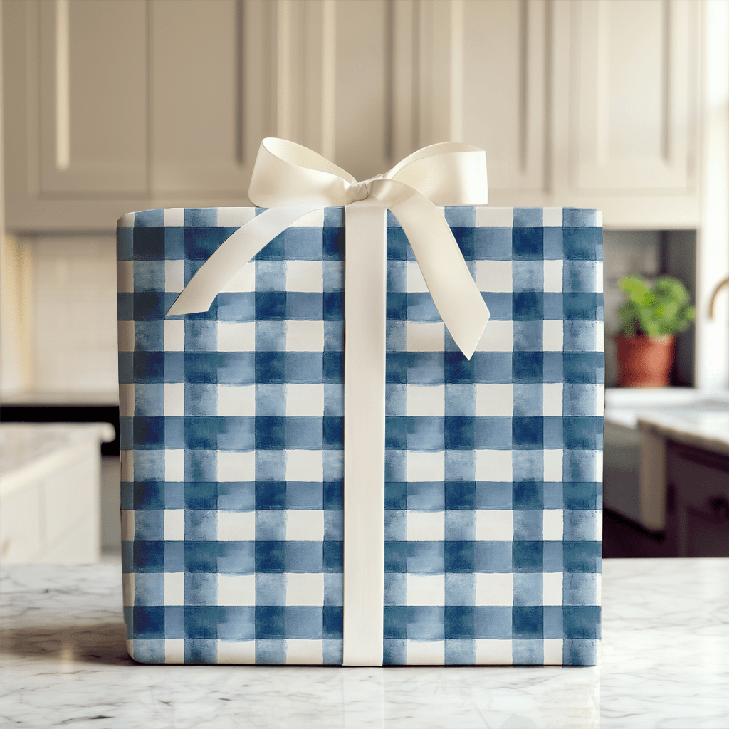 Cobalt Crusher - Wrapping Paper - Aspen & Arlo