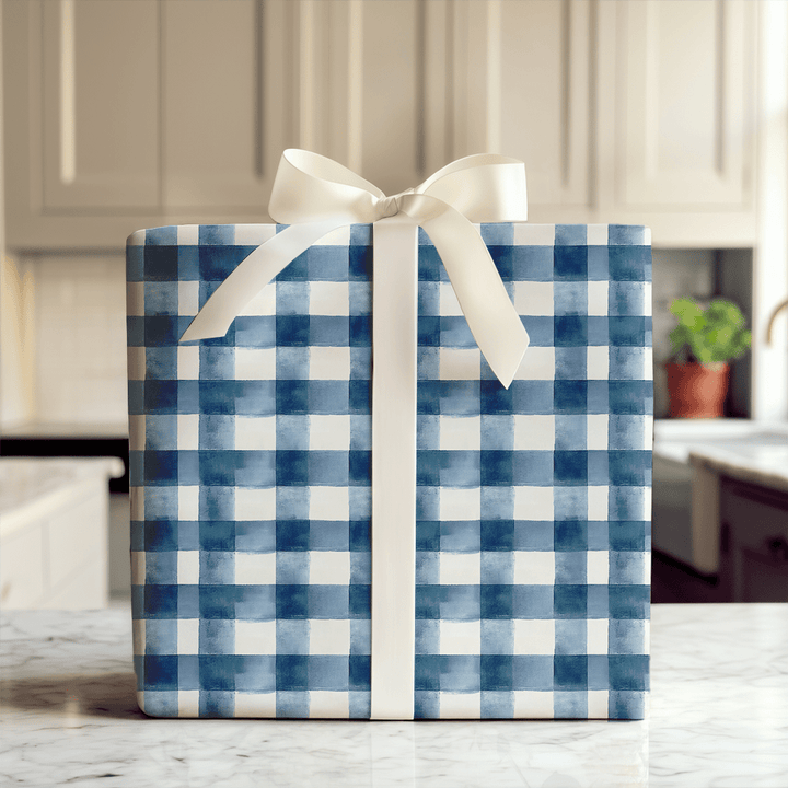 Cobalt Crusher - Wrapping Paper - Aspen & Arlo