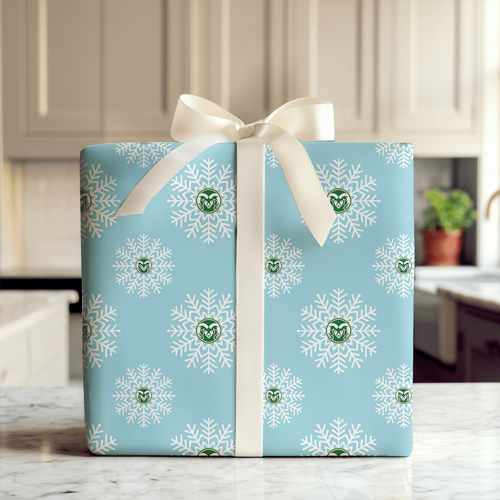CSU Snowflake - Wrapping Paper - Aspen & Arlo