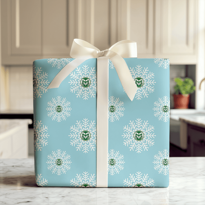 CSU Snowflake - Wrapping Paper - Aspen & Arlo