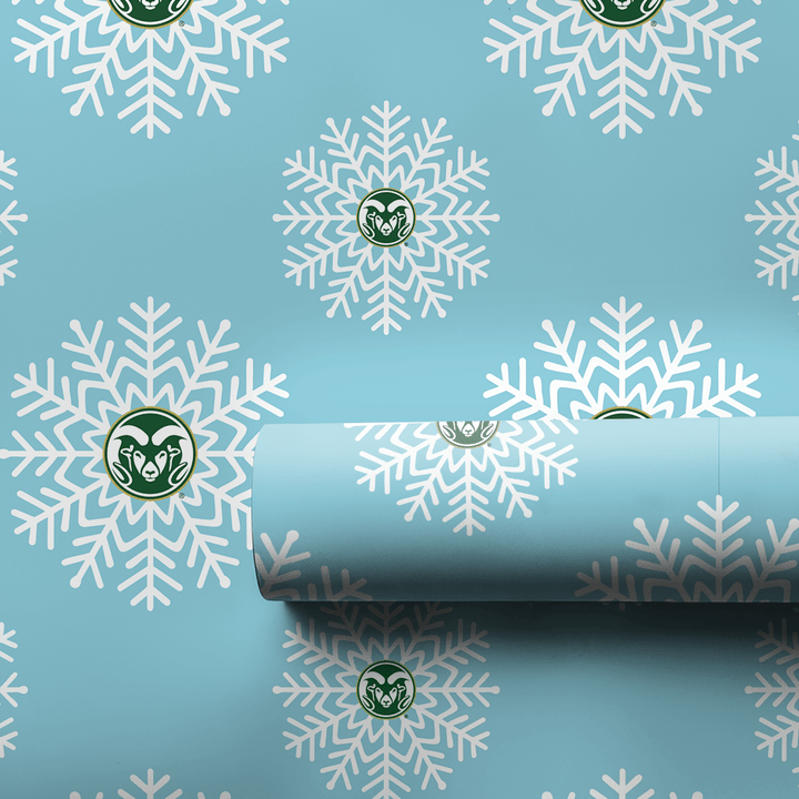 CSU Snowflake - Wrapping Paper - Aspen & Arlo