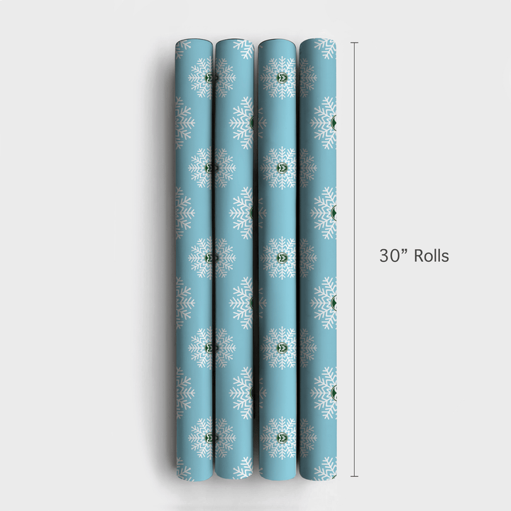CSU Snowflake - Wrapping Paper - Aspen & Arlo