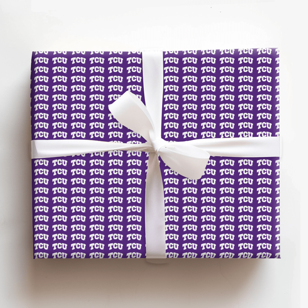 TCU Icon - Wrapping Paper - Aspen & Arlo