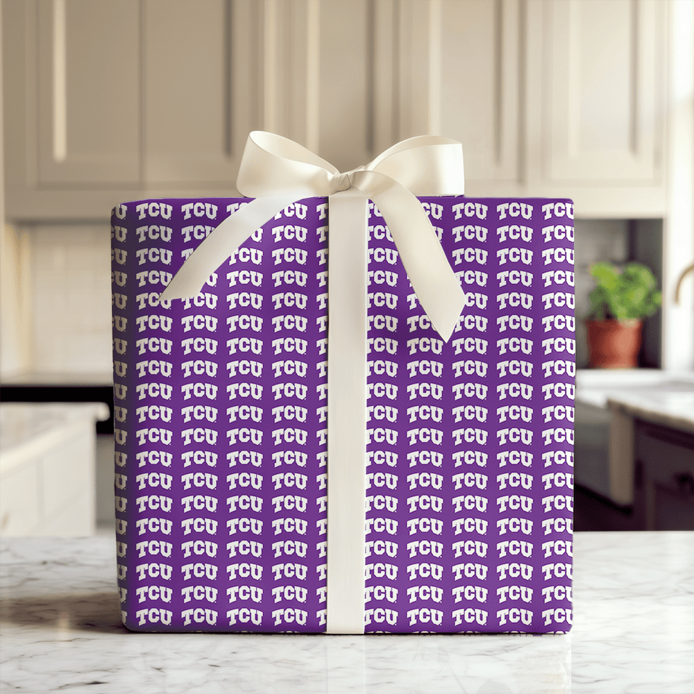 TCU Icon - Wrapping Paper - Aspen & Arlo