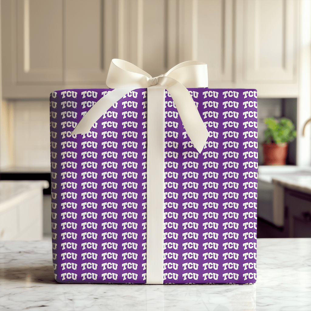 TCU Icon - Wrapping Paper - Aspen & Arlo