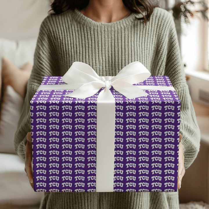 TCU Icon - Wrapping Paper - Aspen & Arlo