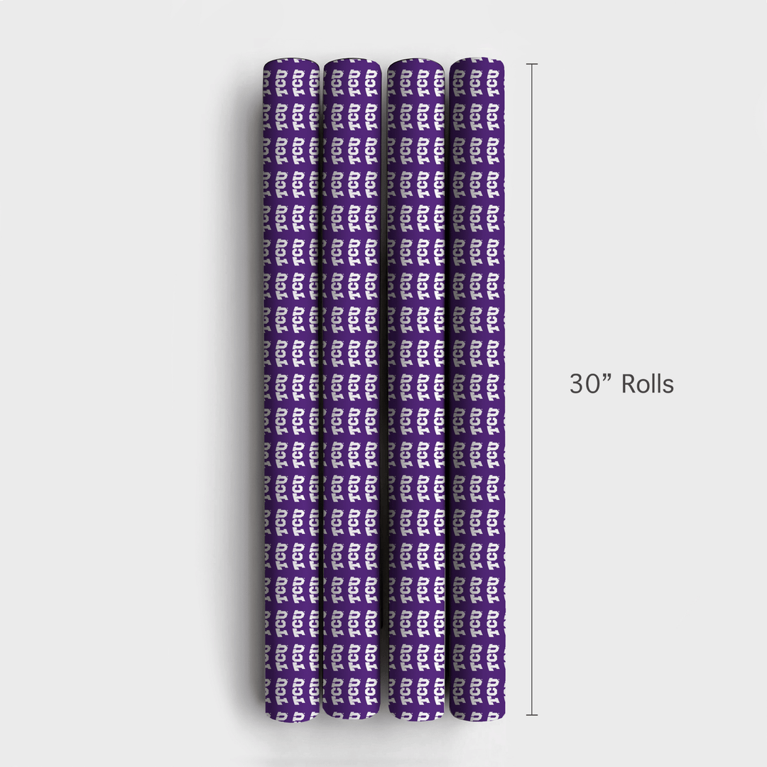 TCU Icon - Wrapping Paper - Aspen & Arlo