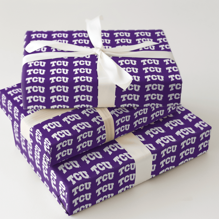 TCU Icon - Wrapping Paper - Aspen & Arlo