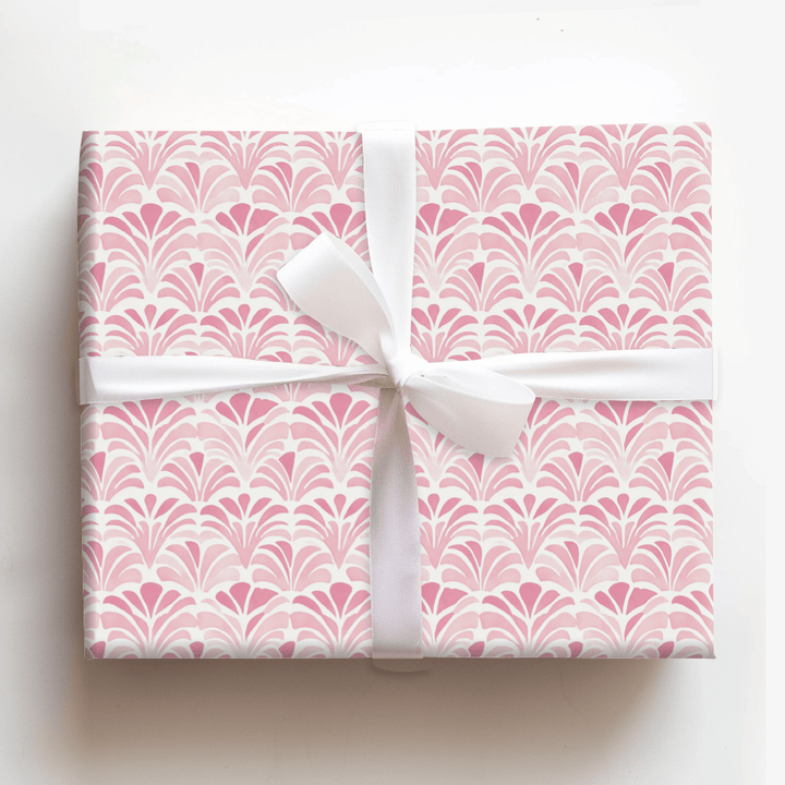 Pink Moon Glow - Wrapping Paper - Aspen & Arlo