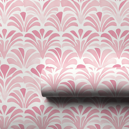 Pink Moon Glow - Wrapping Paper - Aspen & Arlo