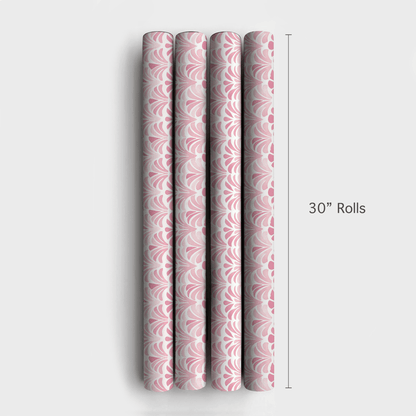Pink Moon Glow - Wrapping Paper - Aspen & Arlo