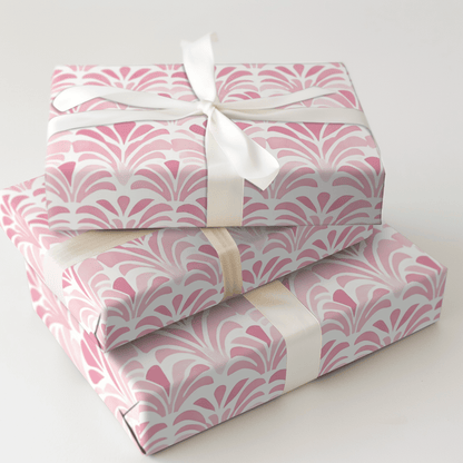 Pink Moon Glow - Wrapping Paper - Aspen & Arlo