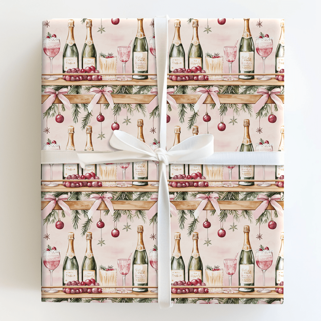 Spirits of Christmas Shelf - Wrapping Paper - Aspen & Arlo