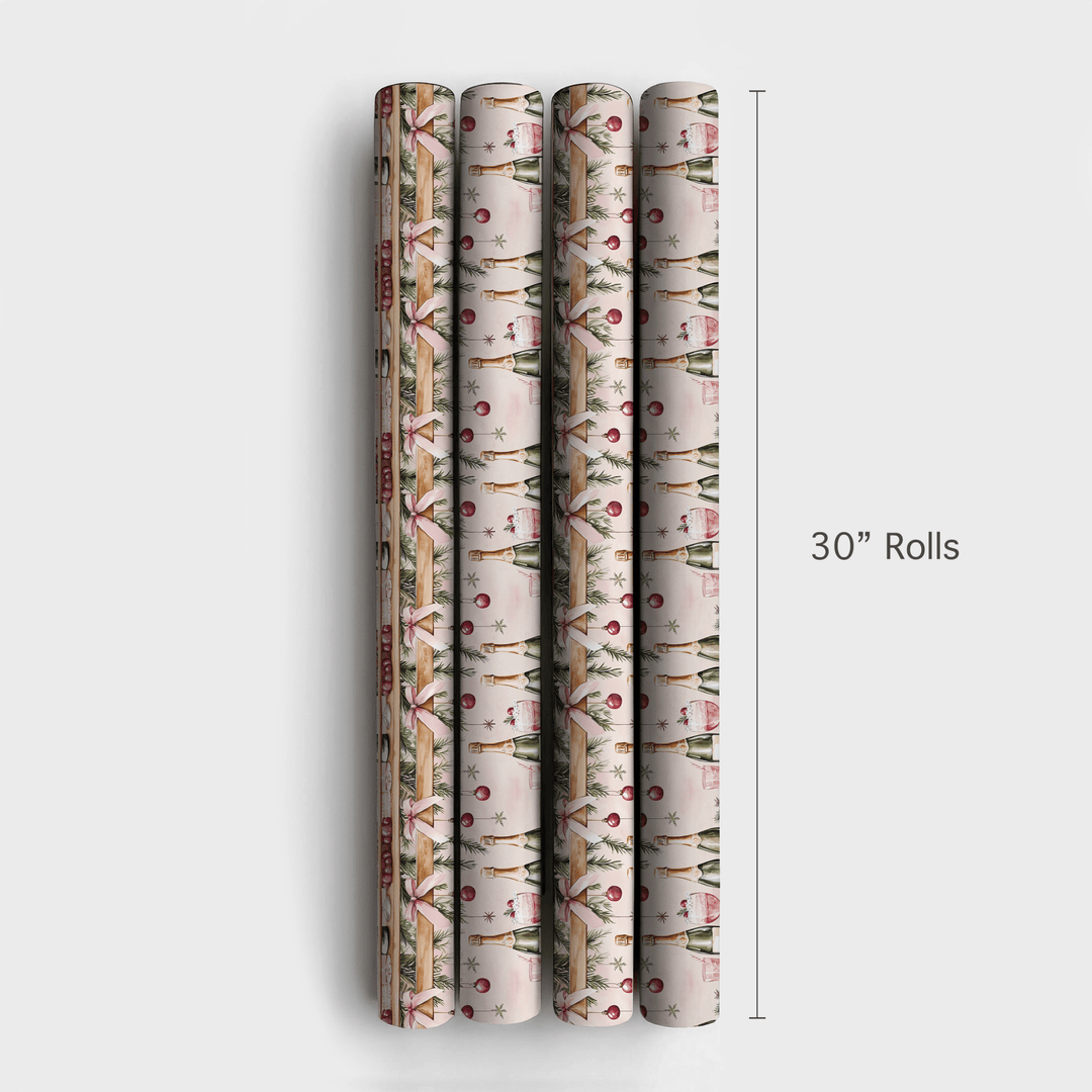 Spirits of Christmas Shelf - Wrapping Paper - Aspen & Arlo