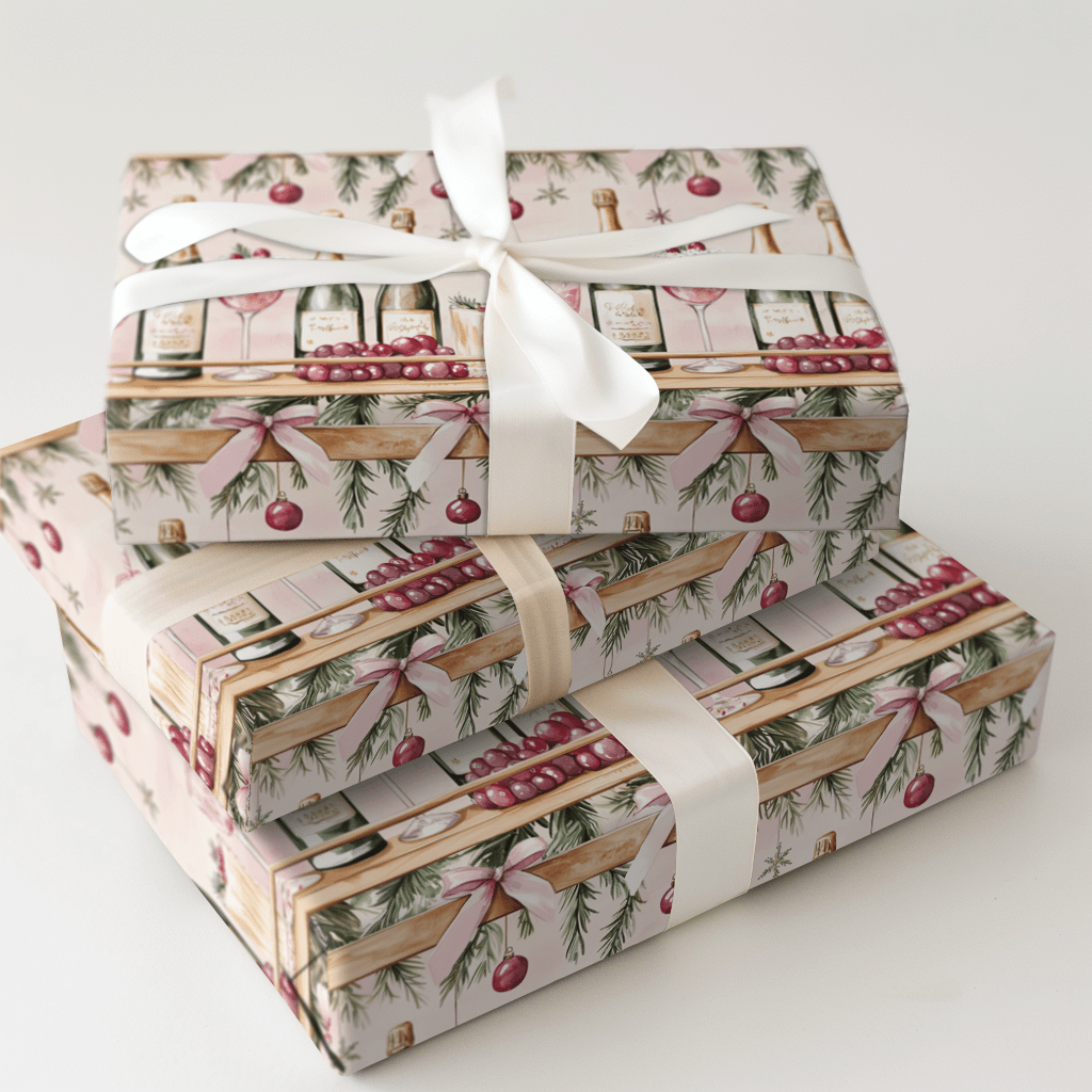 Spirits of Christmas Shelf - Wrapping Paper - Aspen & Arlo