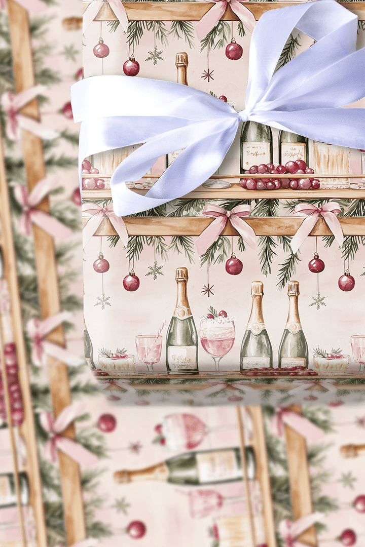 Spirits of Christmas Shelf - Wrapping Paper - Aspen & Arlo