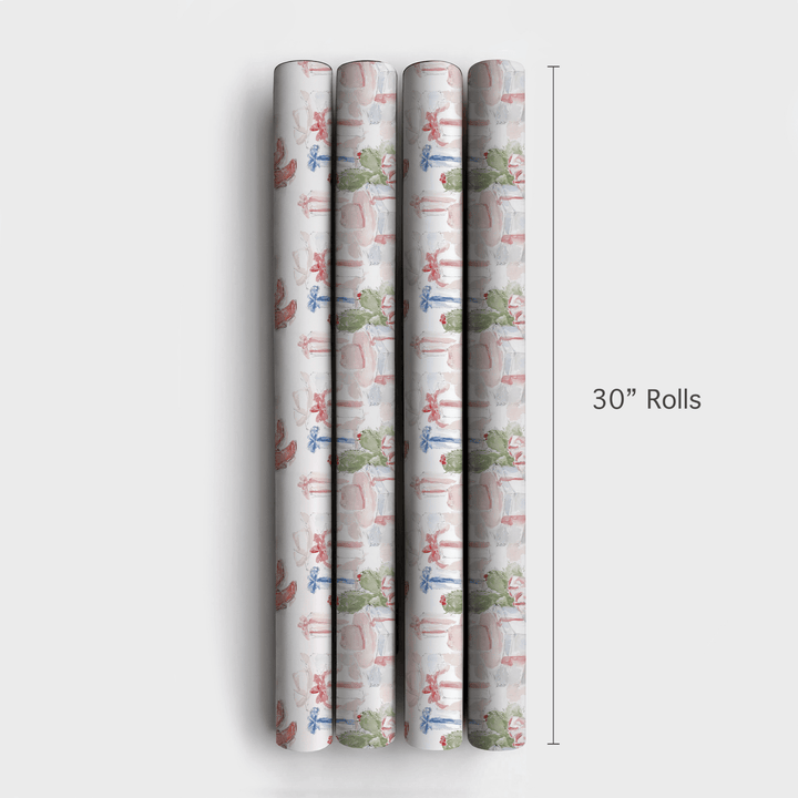 Cowgirl Christmas - Wrapping Paper - Aspen & Arlo