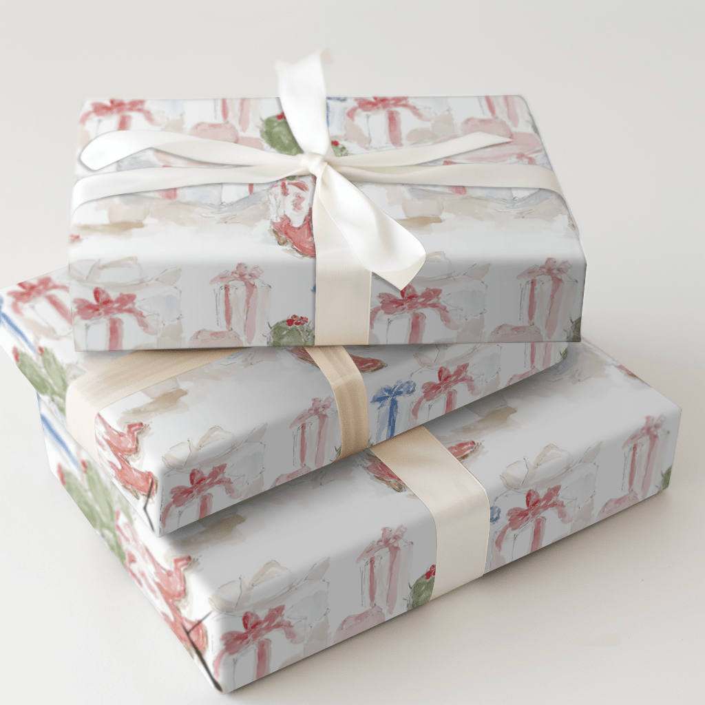 Cowgirl Christmas - Wrapping Paper - Aspen & Arlo