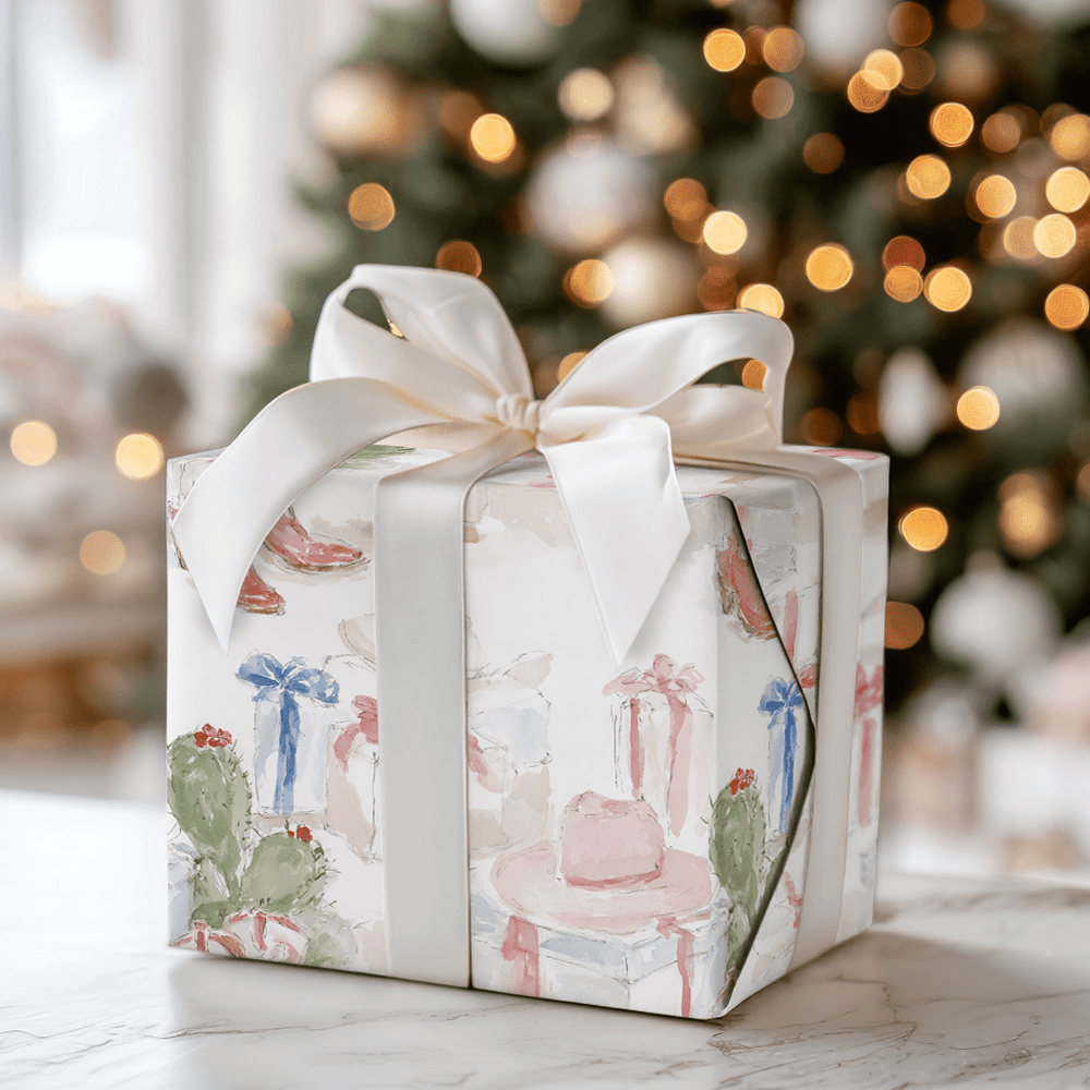 Cowgirl Christmas - Wrapping Paper - Aspen & Arlo