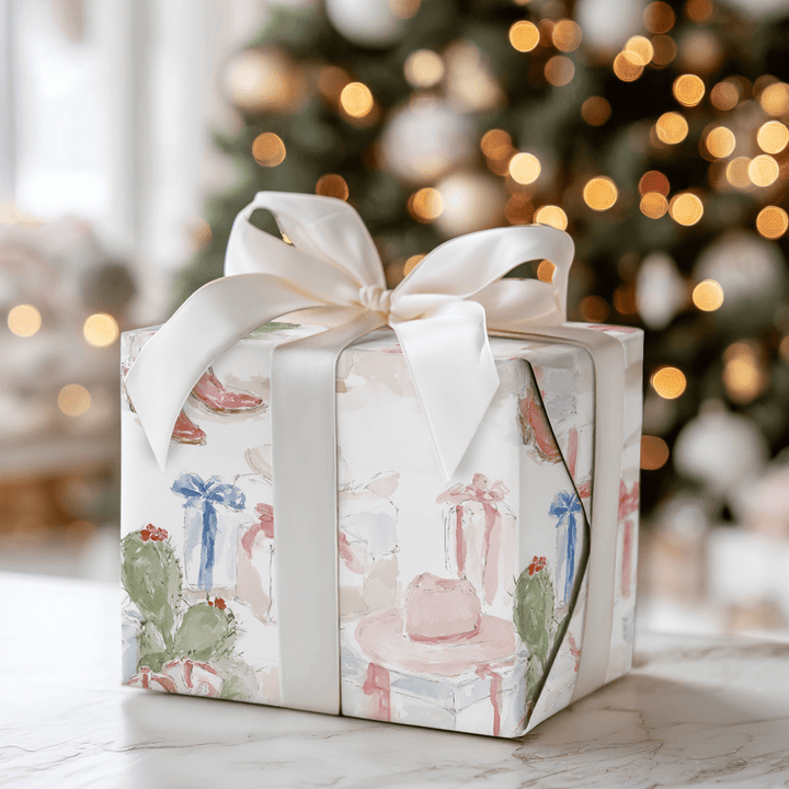 Cowgirl Christmas - Wrapping Paper - Aspen & Arlo