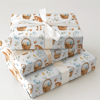 Easter Bridle Bliss - Wrapping Paper - Aspen & Arlo