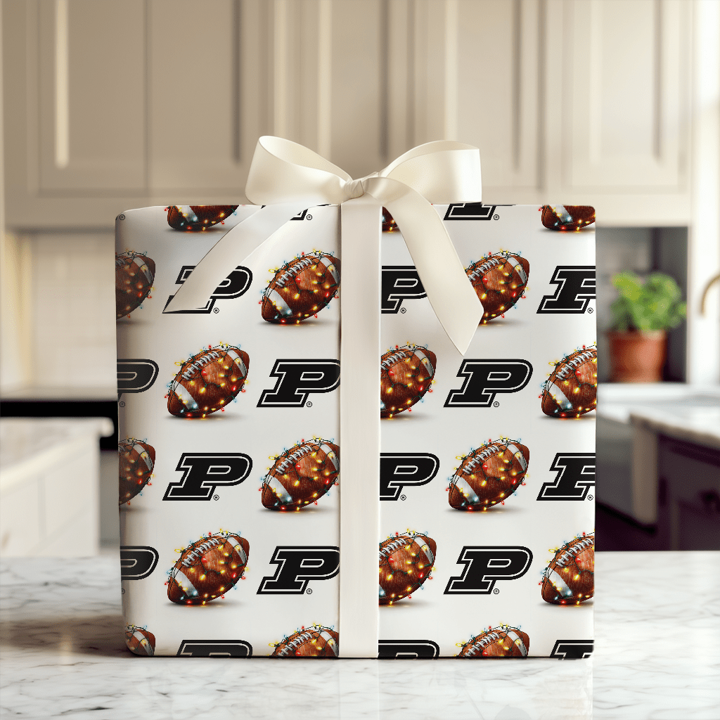 Purdue Touchdown - Wrapping Paper - Aspen & Arlo