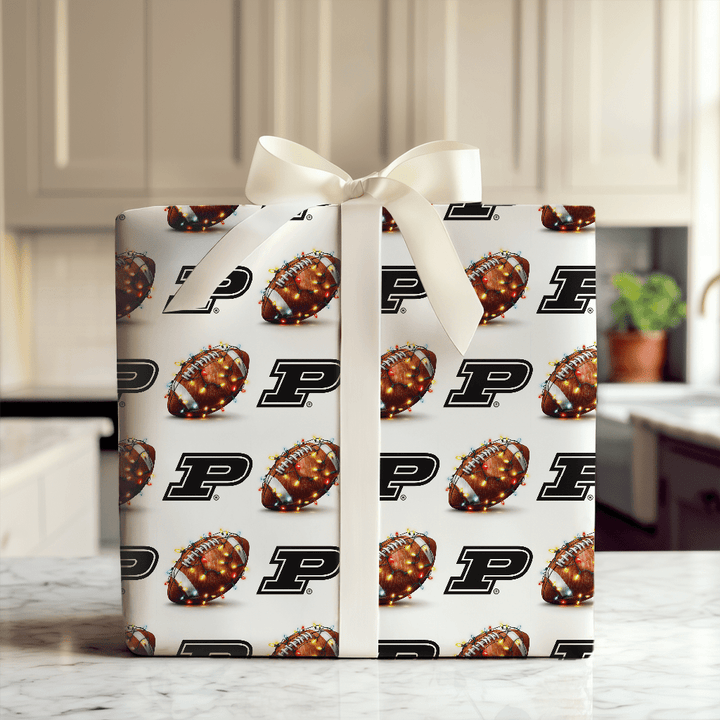Purdue Touchdown - Wrapping Paper - Aspen & Arlo