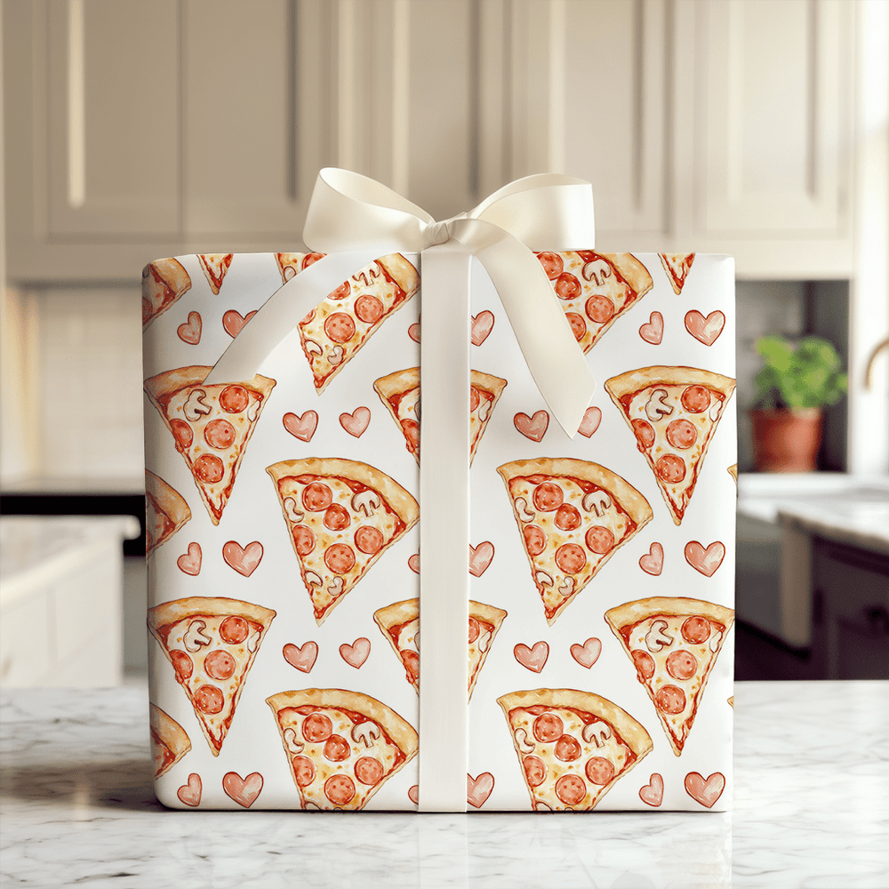 Crustworthy Kisses - Wrapping Paper - Aspen & Arlo