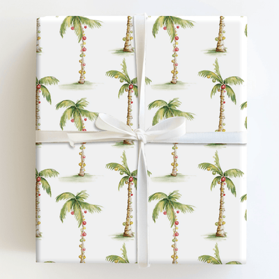 Light Palms - Wrapping Paper - Aspen & Arlo