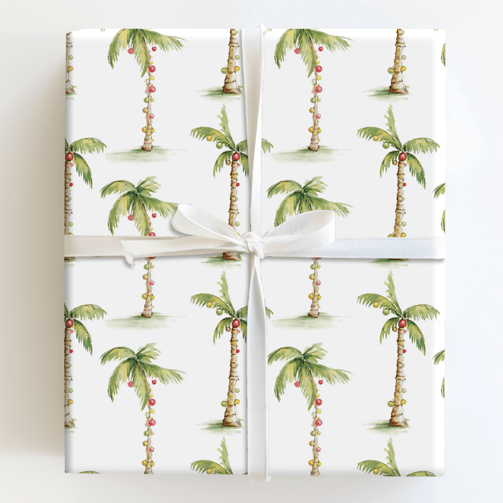 Light Palms - Wrapping Paper - Aspen & Arlo