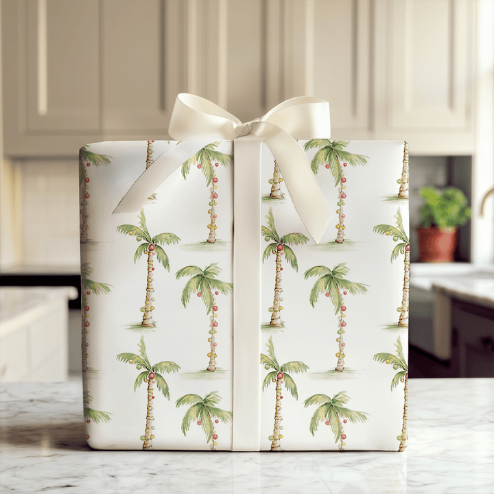 Light Palms - Wrapping Paper - Aspen & Arlo