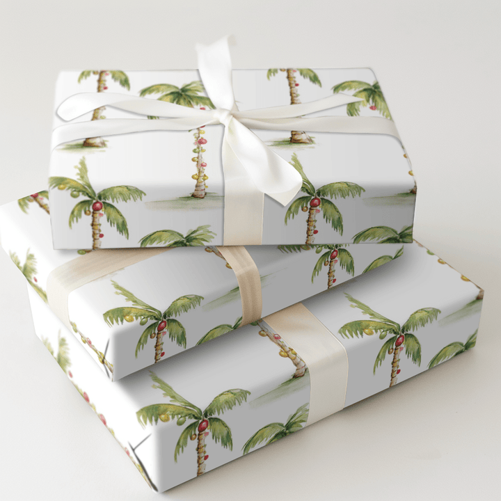 Light Palms - Wrapping Paper - Aspen & Arlo