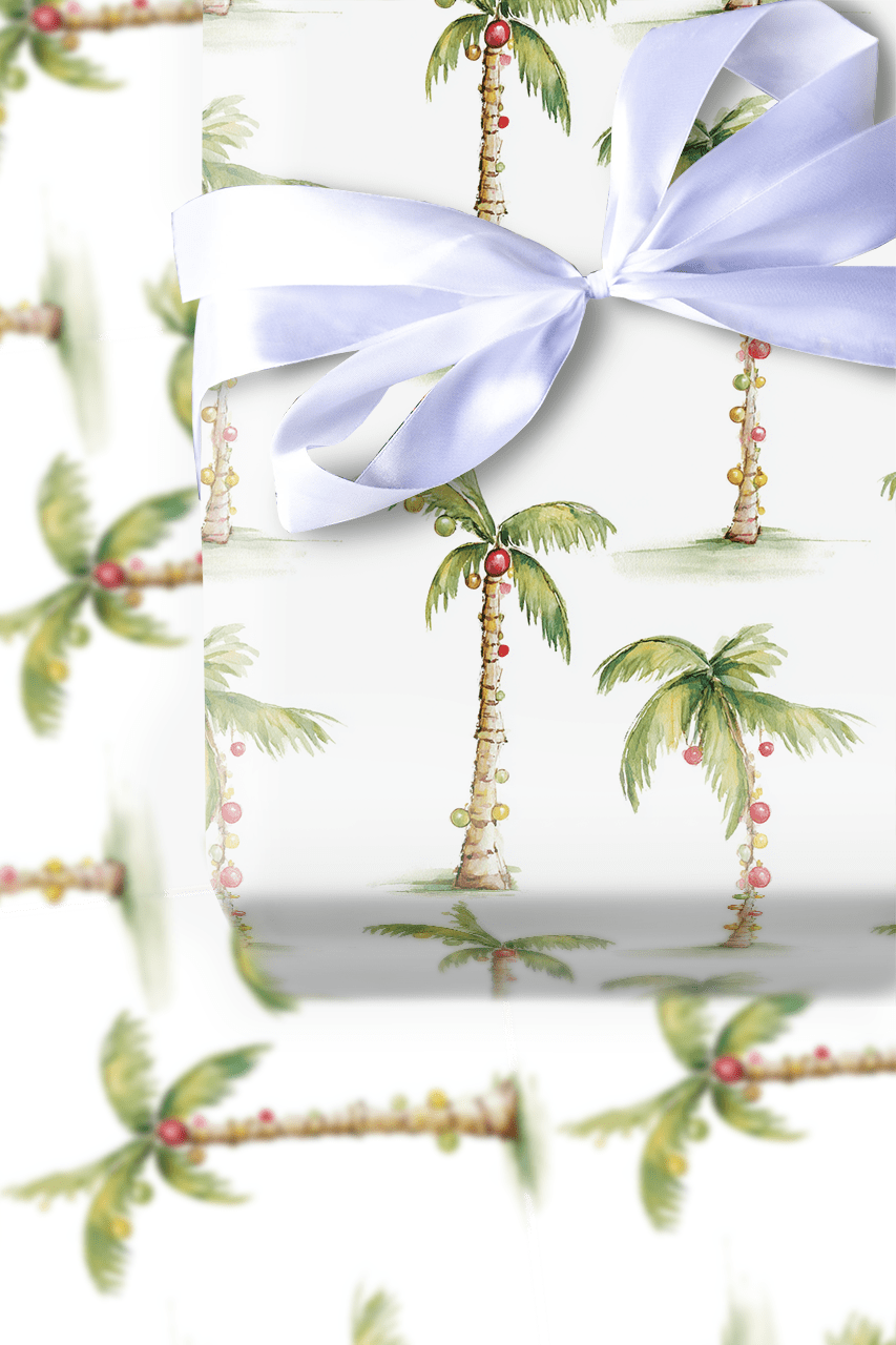 Light Palms - Wrapping Paper - Aspen & Arlo