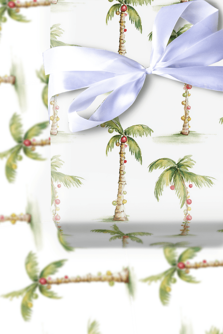 Light Palms - Wrapping Paper - Aspen & Arlo