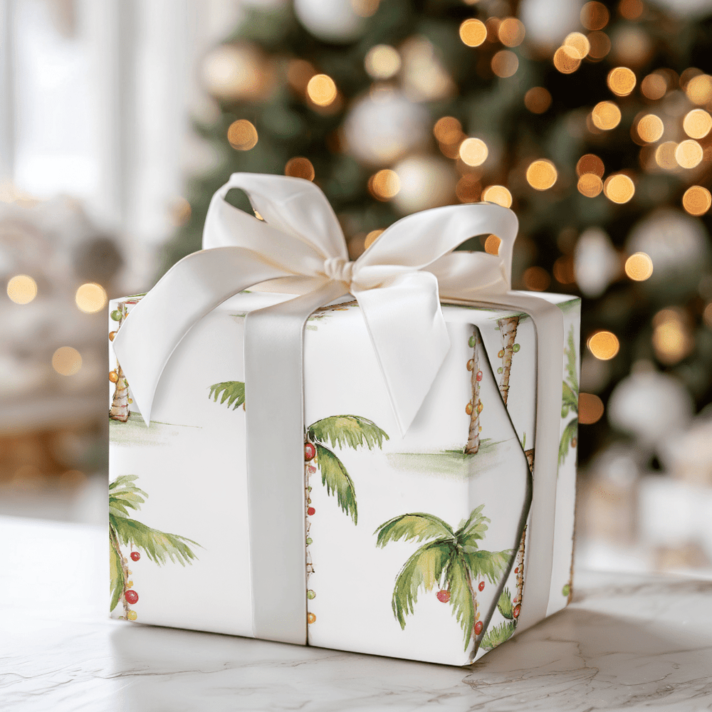 Light Palms - Wrapping Paper - Aspen & Arlo