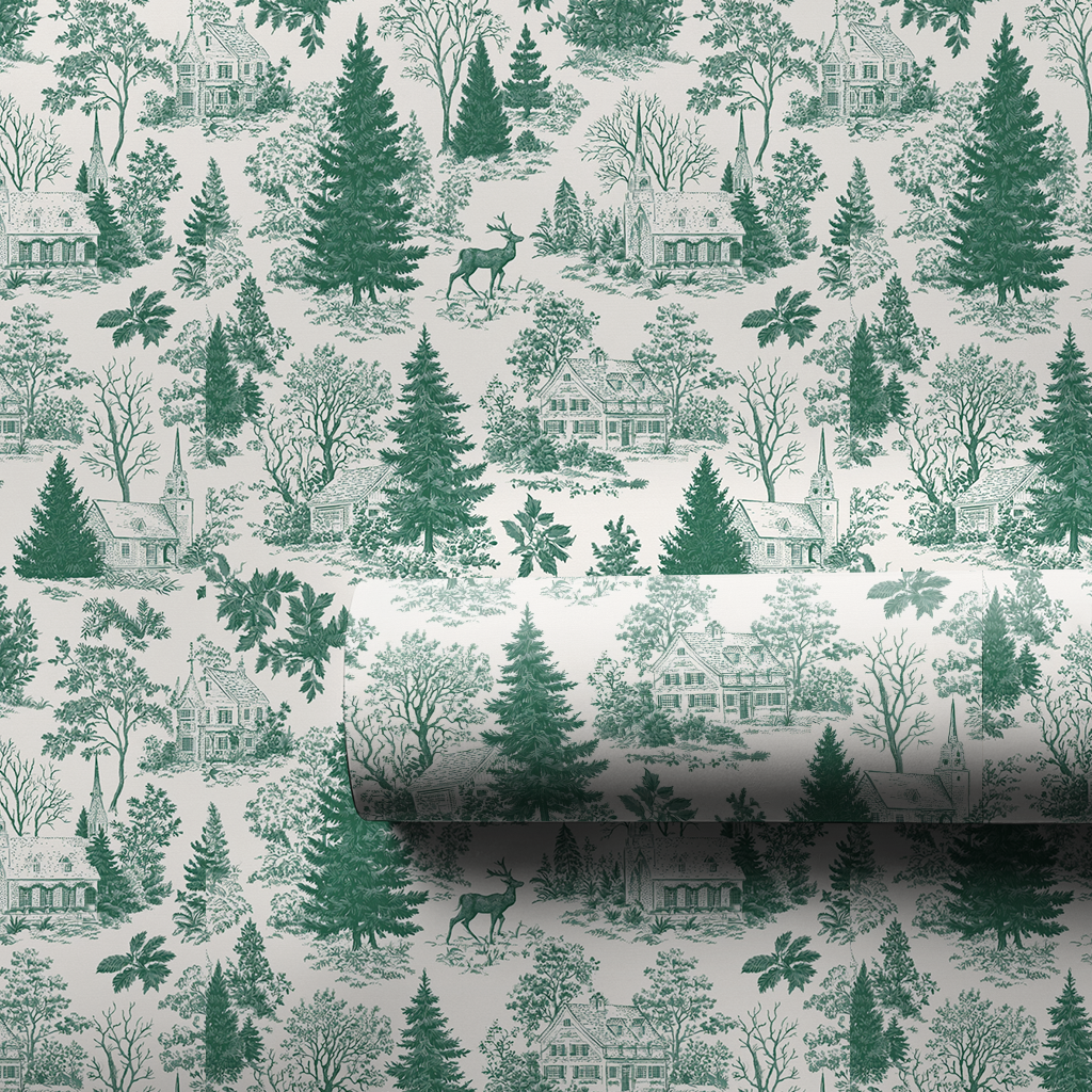 Green Winter Night