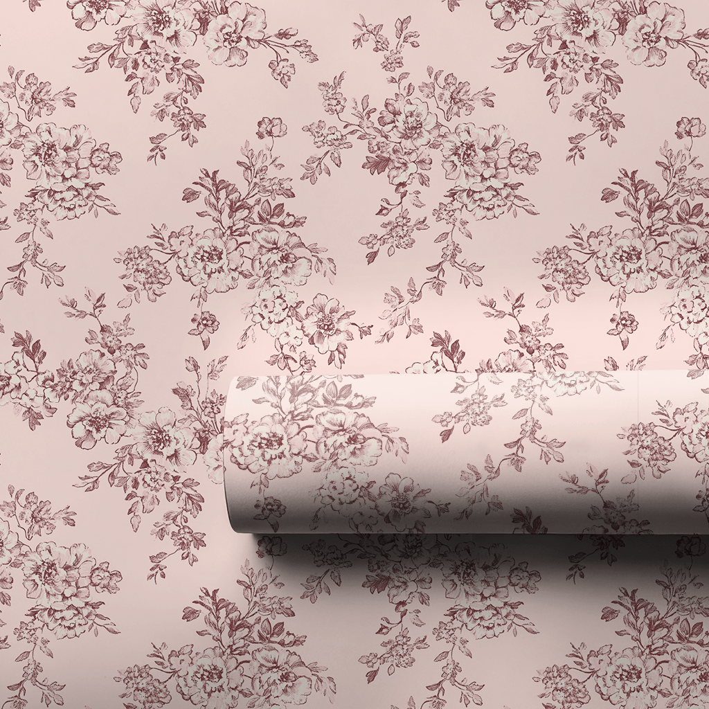 Spring Pink - Wrapping Paper - Aspen & Arlo