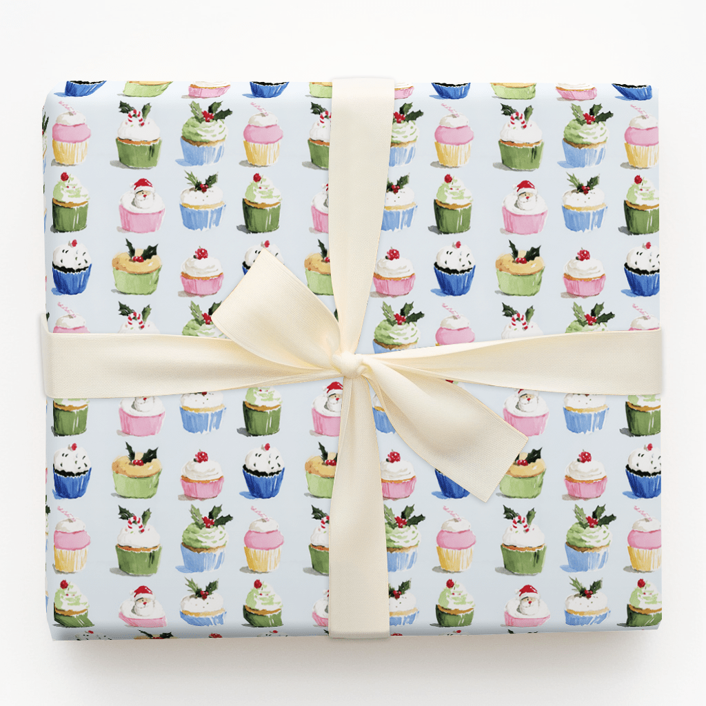 Clara Cupcakes - Wrapping Paper - Aspen & Arlo