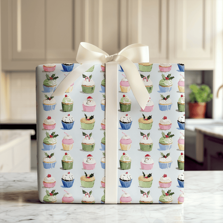 Clara Cupcakes - Wrapping Paper - Aspen & Arlo