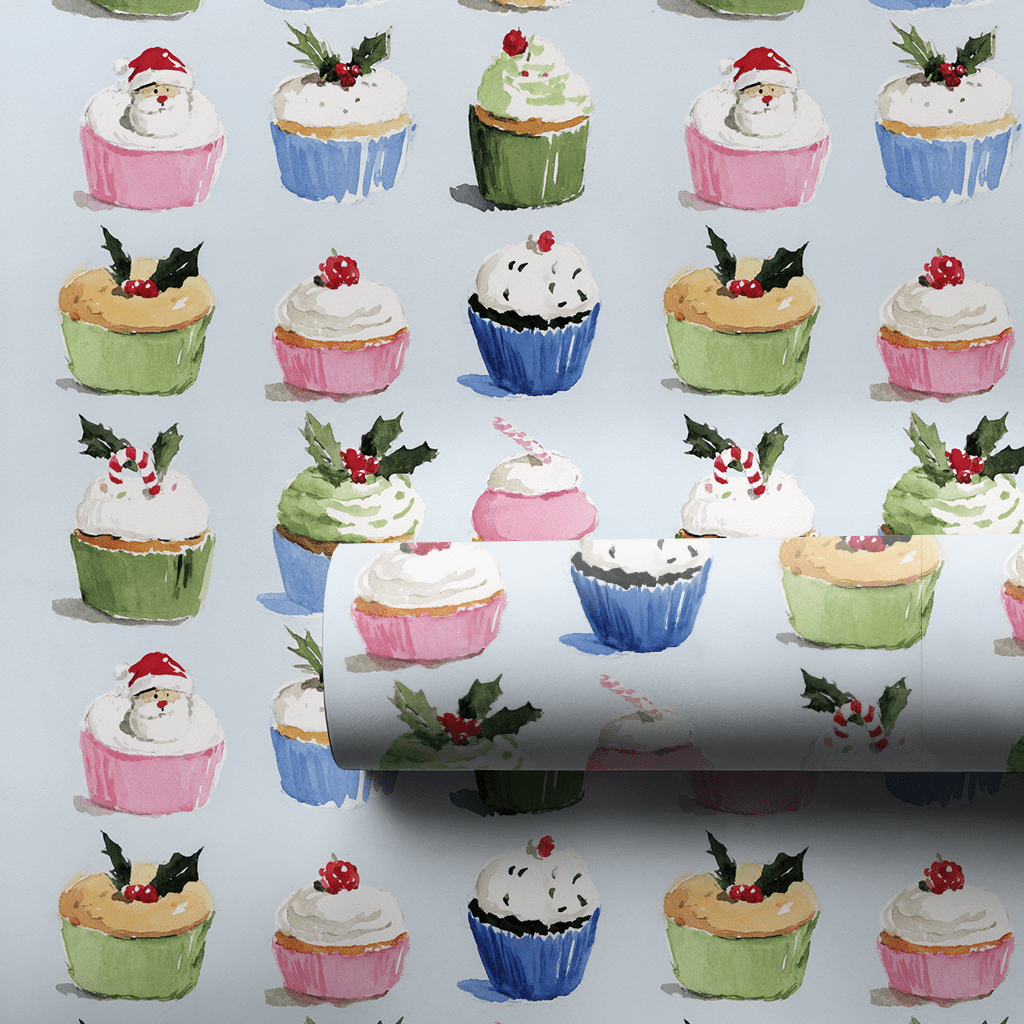 Clara Cupcakes - Wrapping Paper - Aspen & Arlo