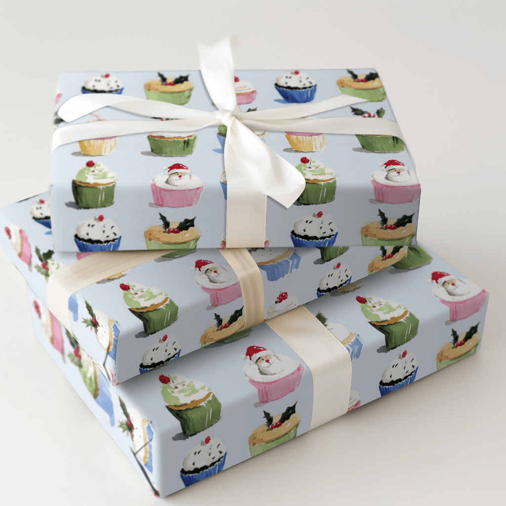 Clara Cupcakes - Wrapping Paper - Aspen & Arlo