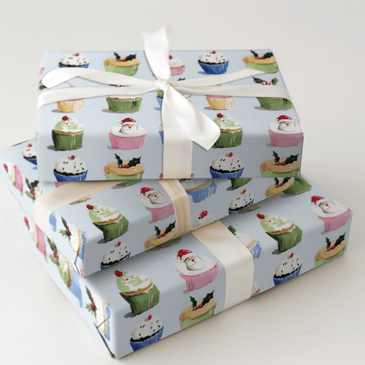 Clara Cupcakes - Wrapping Paper - Aspen & Arlo