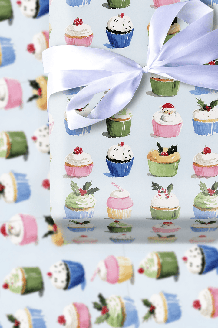 Clara Cupcakes - Wrapping Paper - Aspen & Arlo