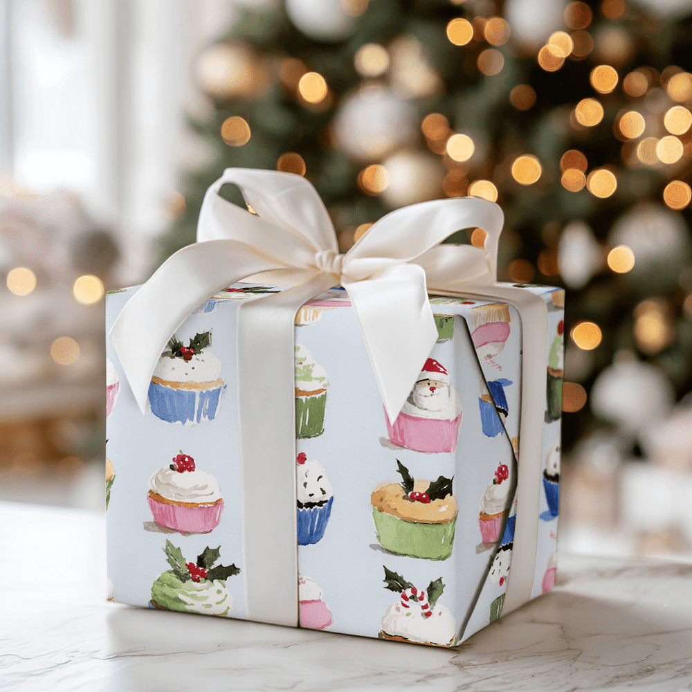 Clara Cupcakes - Wrapping Paper - Aspen & Arlo