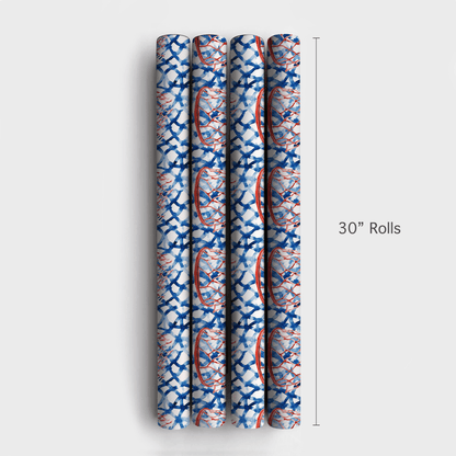 Final Quarter Finish - Wrapping Paper - Aspen & Arlo